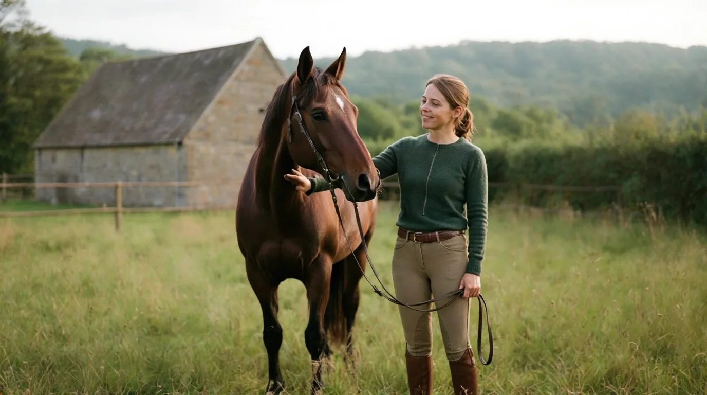 Cours d'équitation à La Chapelle-aux-Brocs, Corrèze